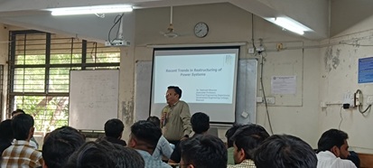 Expert talk on Recent Trends in Restructuring of Power System 